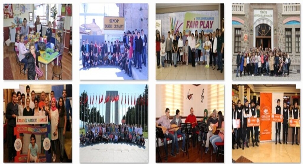 Samsun'un gençlik merkezleri yazı dolu dolu yaşıyor