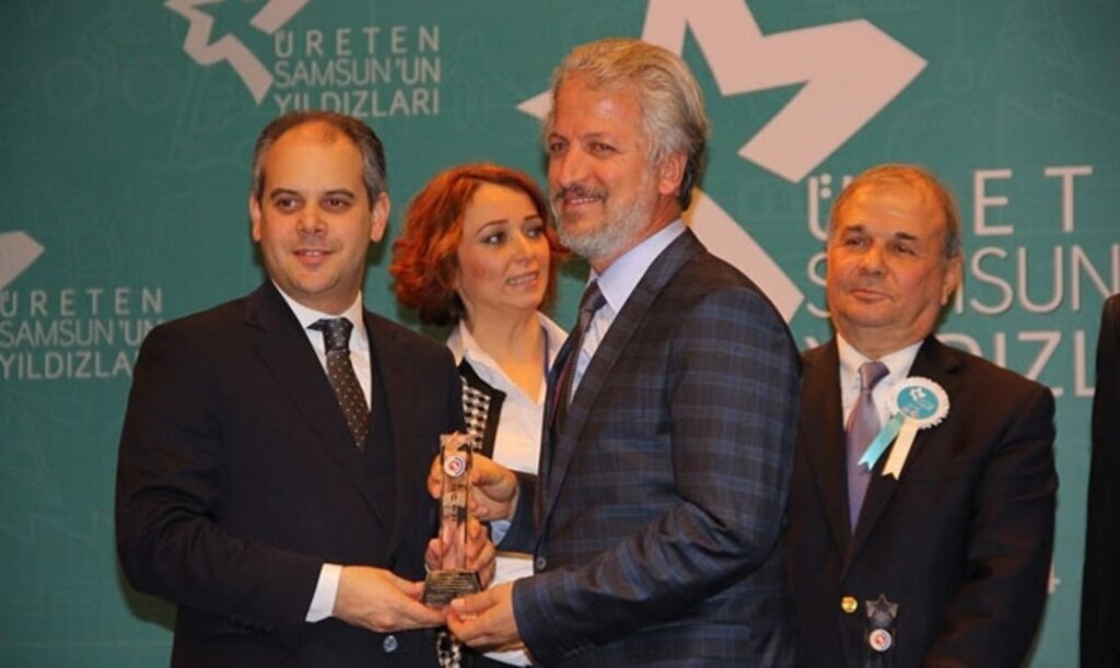 Samsun'un üreten yıldızları ödüllendirildi