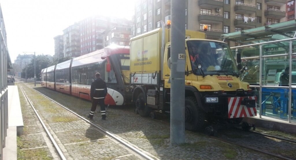 SAMULAŞ Bakım Onarım Ekibi hareket geçti