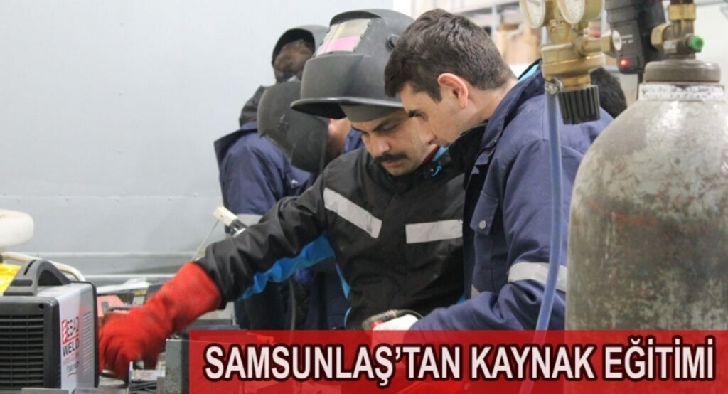Samulaş personeline sertifikalı kaynak eğitimi