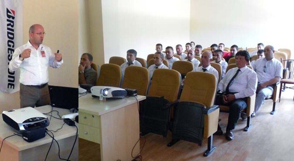 SAMULAŞ'ta Karayolu Araçları Lastik Eğitimi