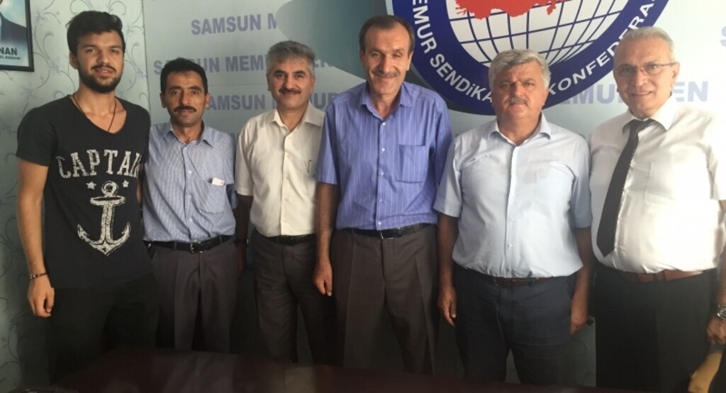 Şanlıurfa Büro Memur-Sen Şube Başkanın’dan Samsun Büro Memur-Sen’e ziyaret
