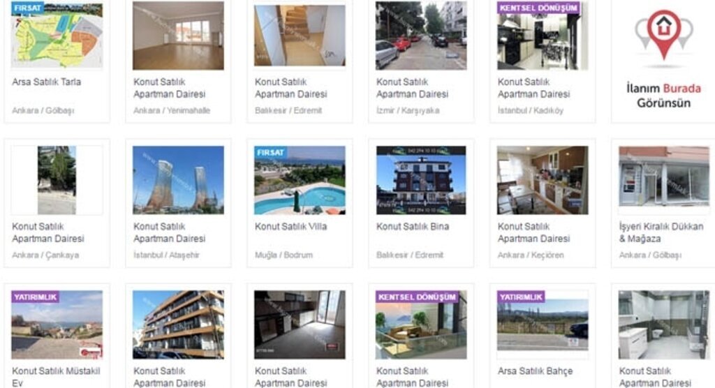 Satılıklar kiralıkları ikiye katladı