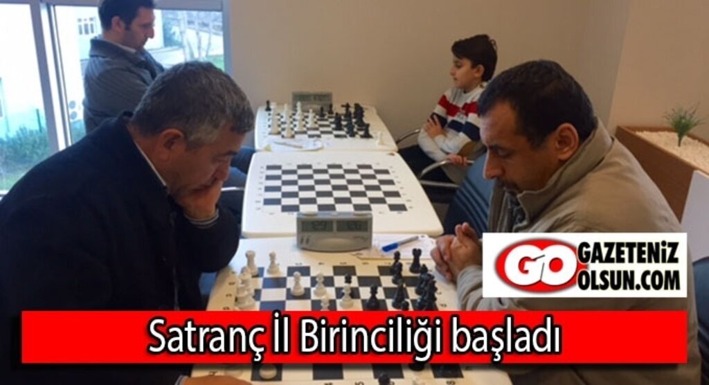 Satranç İl Birinciliği başladı
