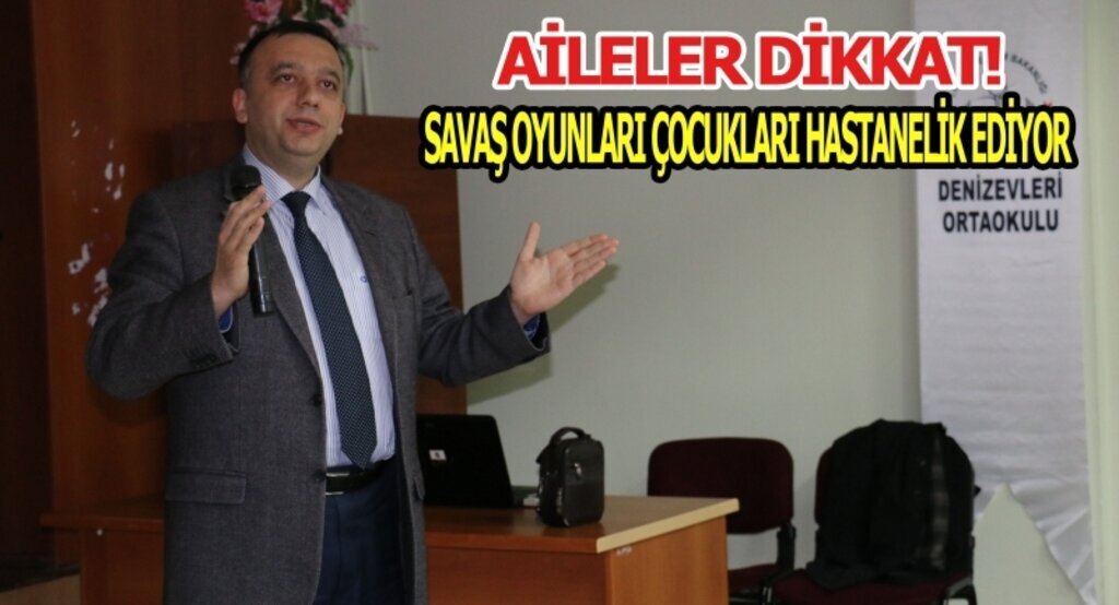 Savaş oyunları,çocukları hastanelik ediyor