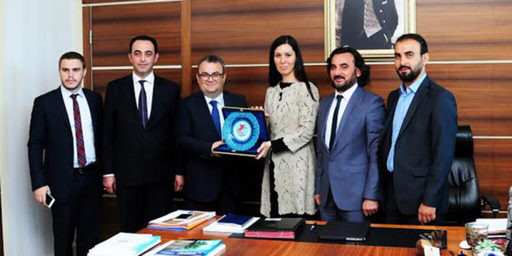 SAYSİAD'dan Karaaslan'a hayırlı olsun ziyareti