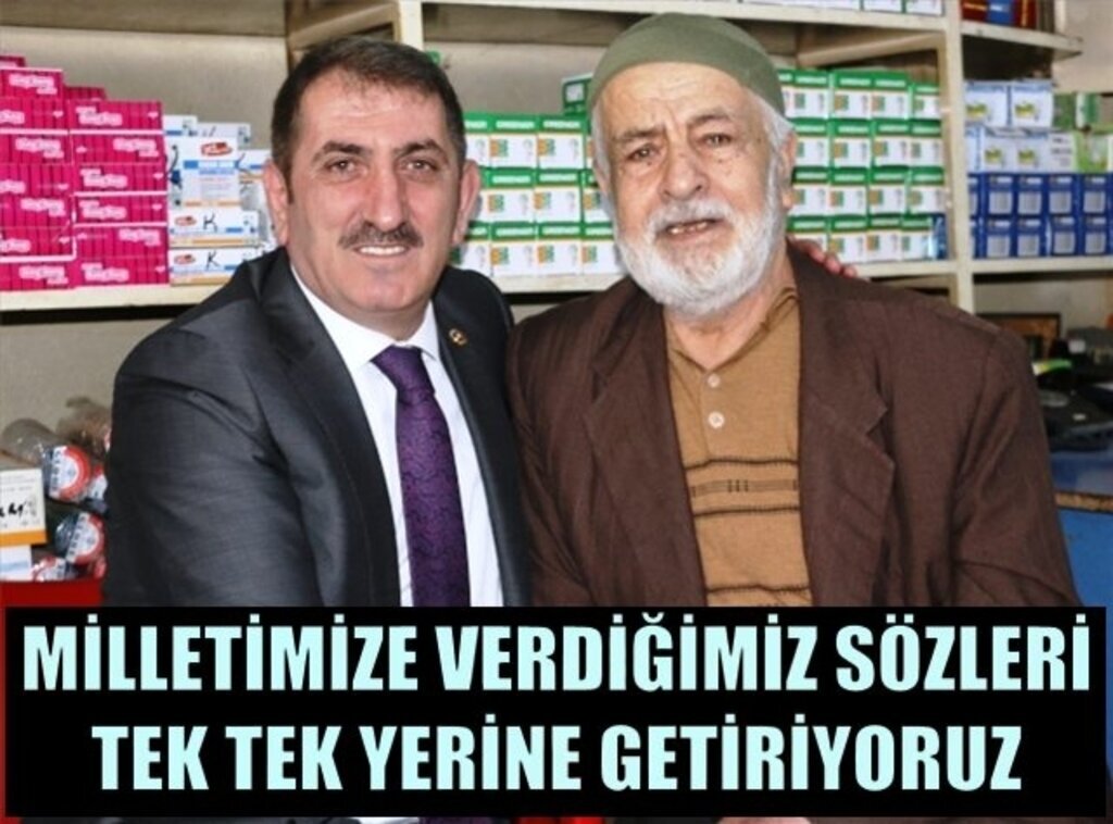 Seçimden Önce'de Halkımızlaydık...Seçim Sonrası da Halkımızın İçindeyiz