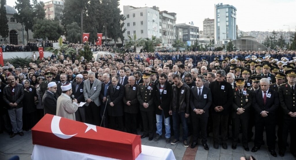 Şehit Adem Şengül'ün cenazesi toprağa verildi