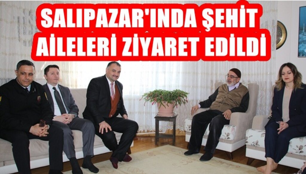 Şehit Ailelerine Ziyaretler Sürüyor