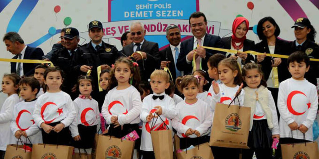 Şehit Polis Demet Sezen Kreş ve Gündüz Bakımevi Atakum'da hizmete girdi