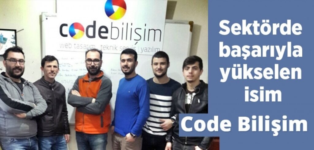 Sektörde başarıyla yükselen isim Code Bilişim 