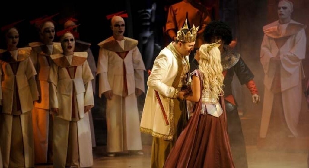 'Sihirli Flüt' operası yeniden sahneledi