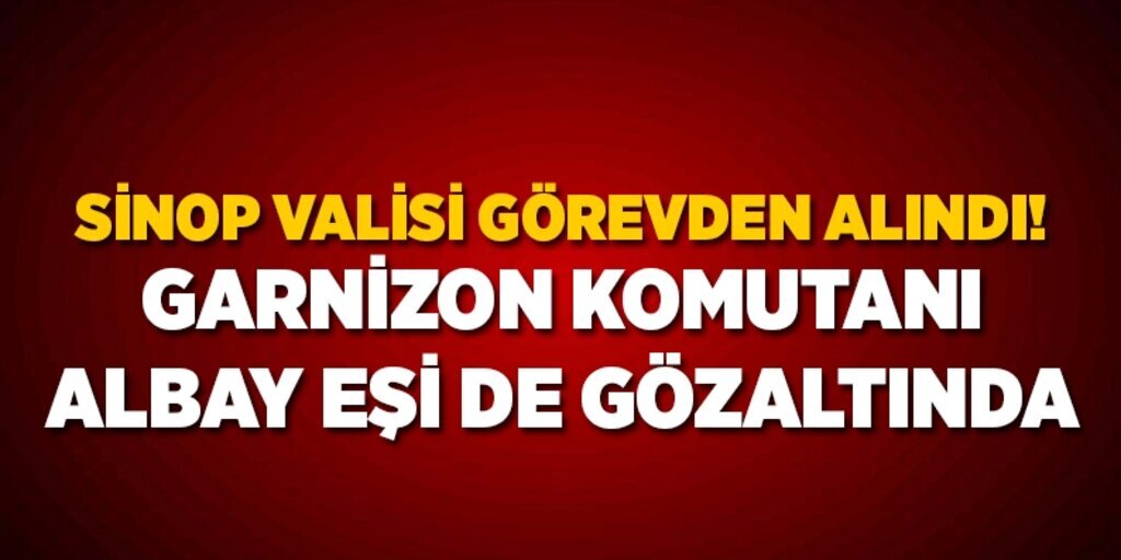 Sinop Valisi Dr. Yasemin Özata Çetinkaya Görevden Alındı