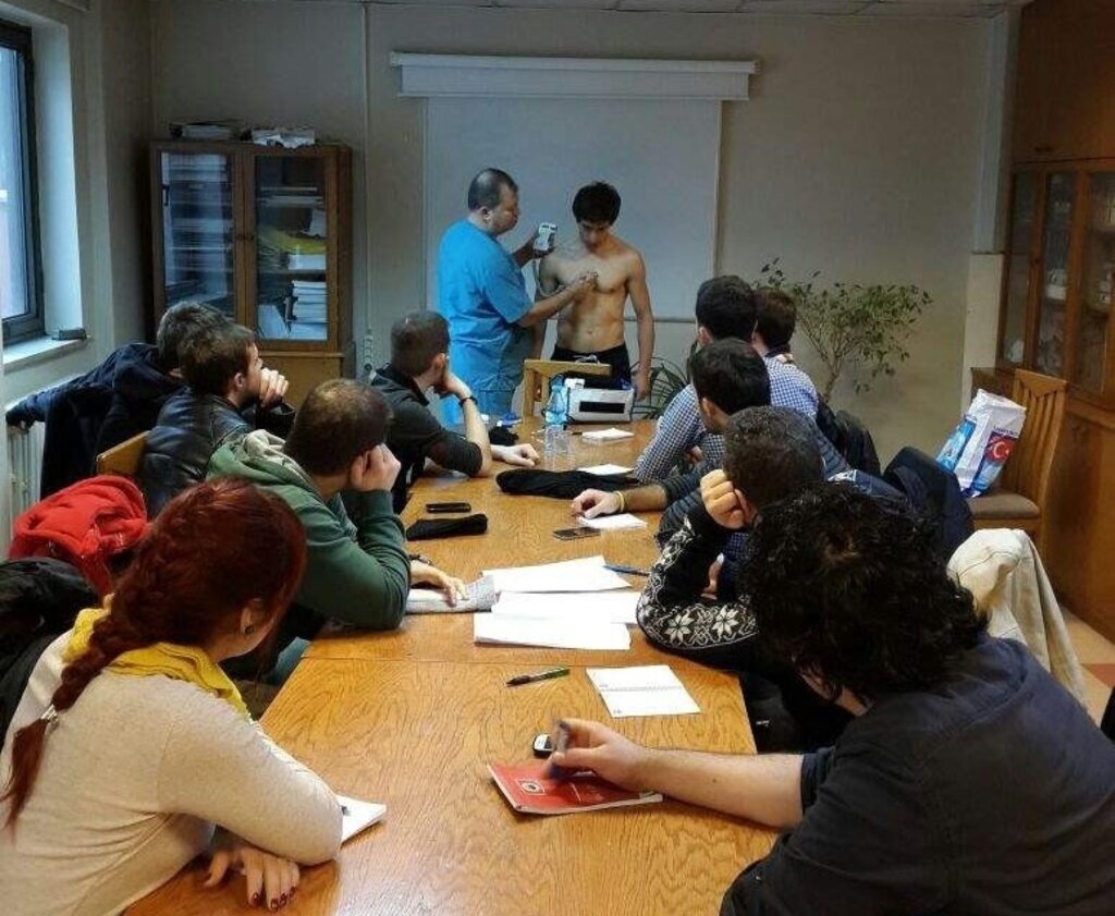 Sinop yüksekokul öğrencilerine basınç odası eğitimi