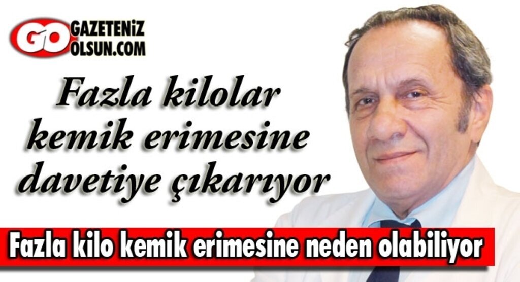 Şişman insanlarda kemik kırığı riski artıyor