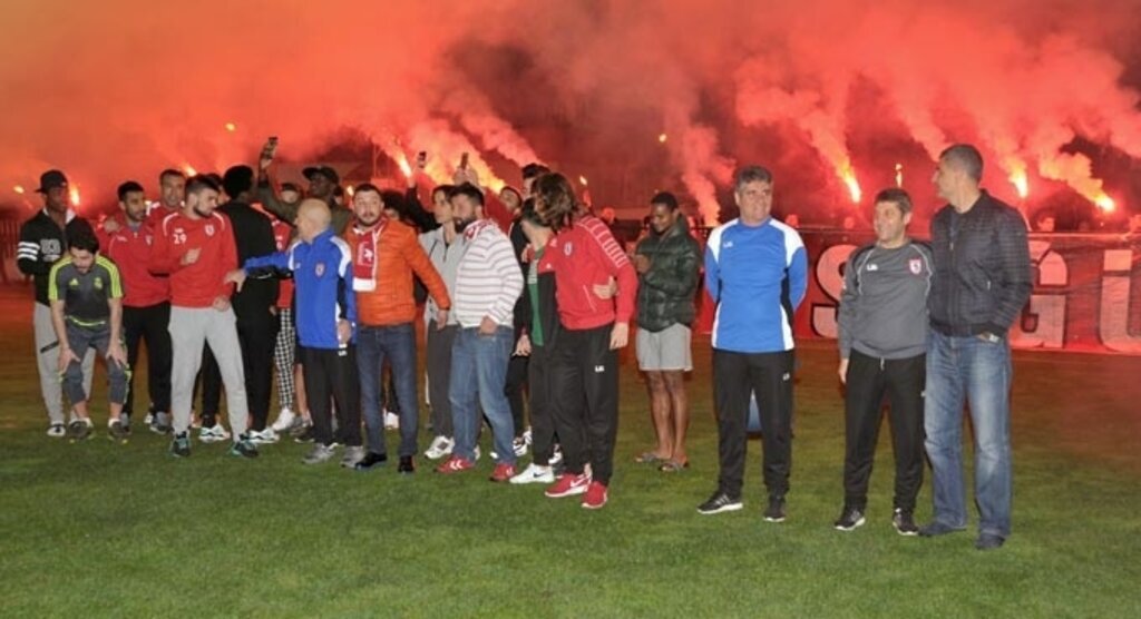 Söğütlübahçe'den Samsunspor'a maç öncesi moral ziyareti