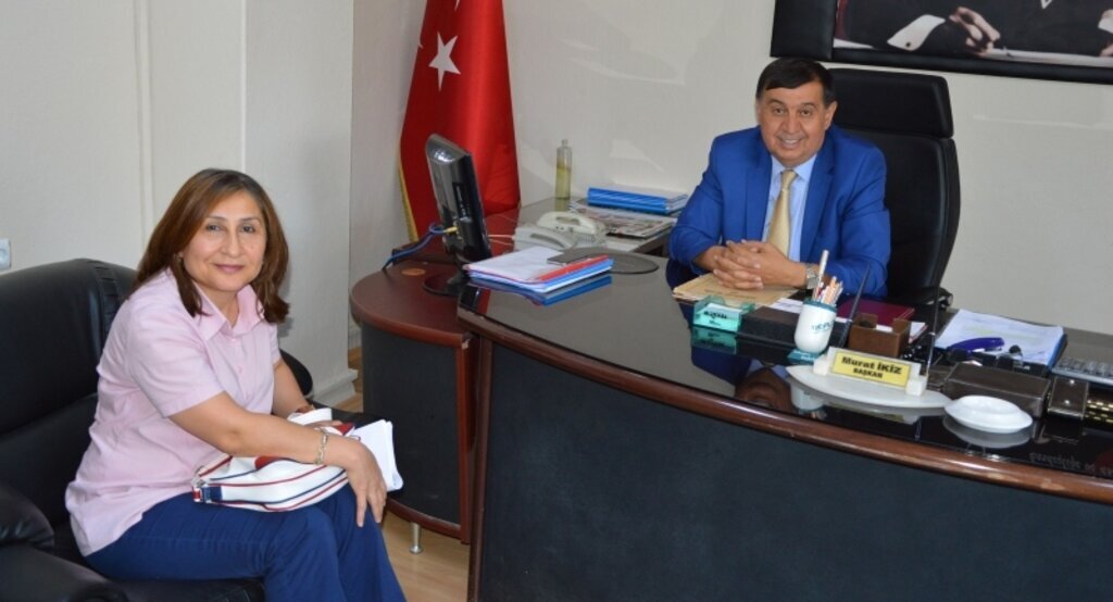 Sosyal Güvenlik Müdüründen Başkan İkiz’e ziyaret