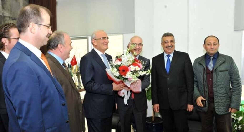 SSMMMO yönetimi Başkan Yılmaz'ı ziyaret etti