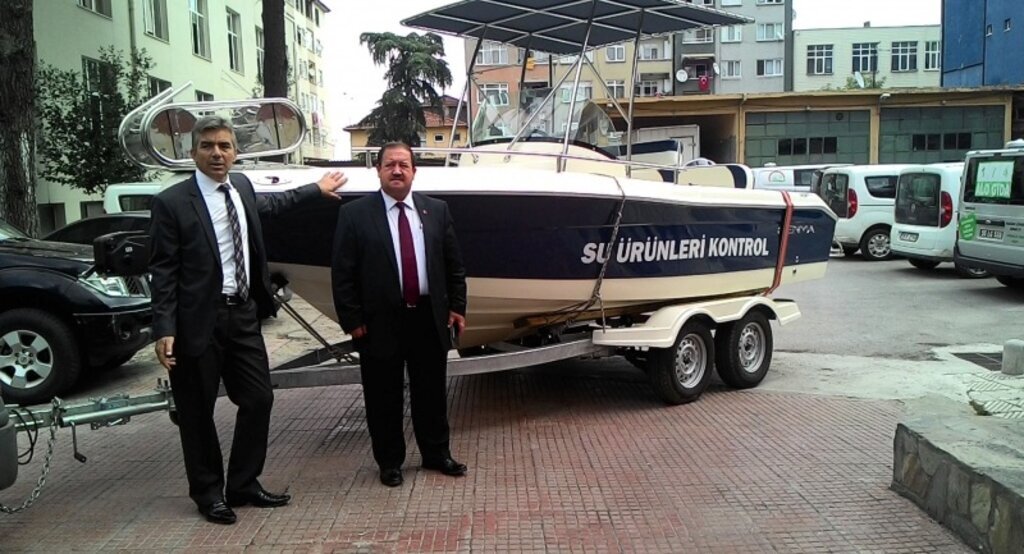 Su ürünleri kontrol teknesi alımı gerçekleşti