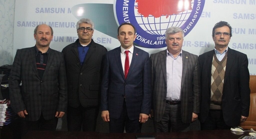 Sultan Seyhan’dan Memur-Sen Ziyareti