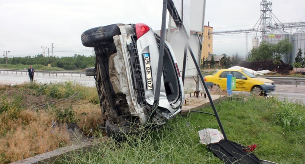 Suluova’da trafik kazası: 4 yaralı