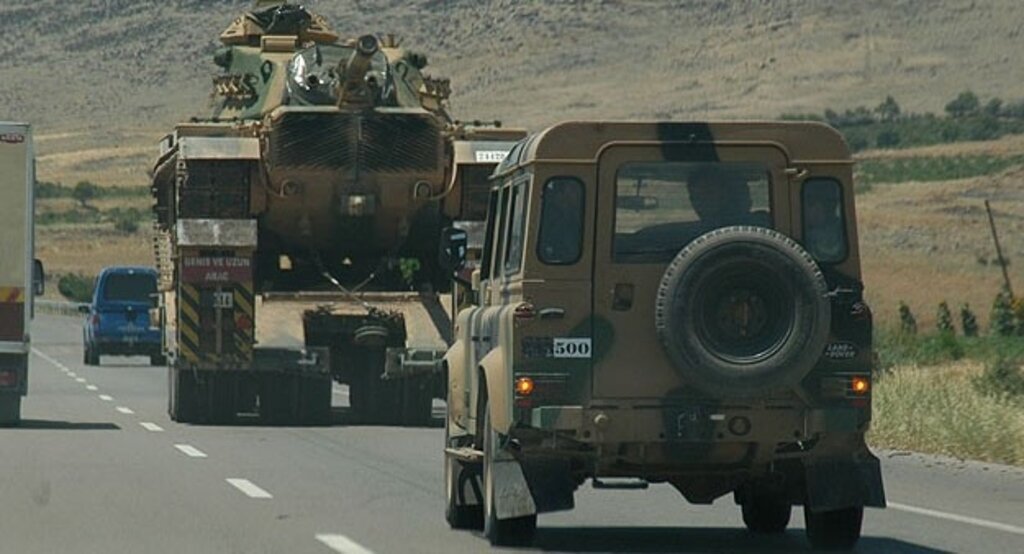 Suriye sınırında askeri hareketlilik