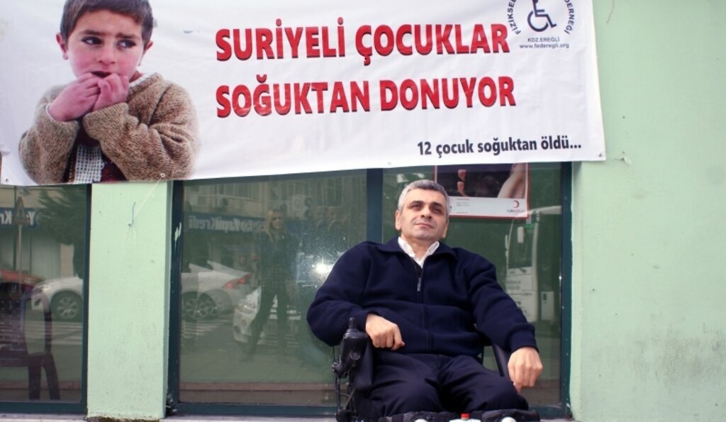 Suriyeli çocuklar için yardım kampanyası