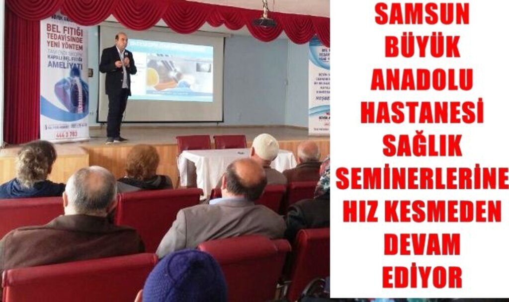 Tam Endoskopik Kapalı Bel Fıtığı Ameliyatı Suluova’da anlatıldı