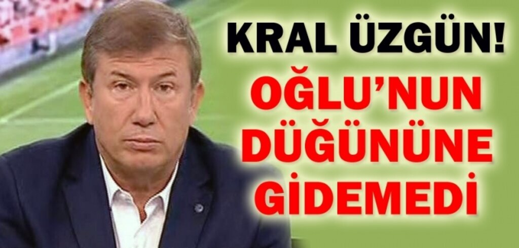 Tanju Çolak oğlunun düğününe neden gidemedi!