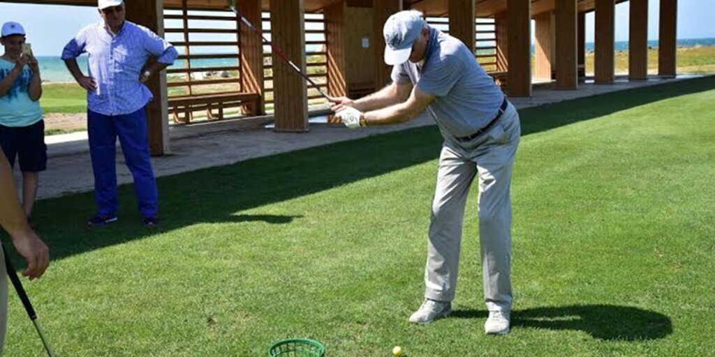 Tanrıverdi Holding Yönetimi, Samsun Golf Sahası'nı gezdi
