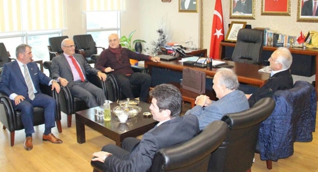 Tanrıverdi'den Başkan Köktaş'a ziyaret