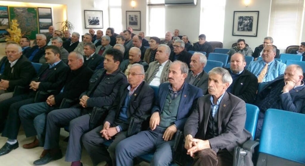 Tarım arazileri bölünüp parçalanmasın diye bilgilendirildiler