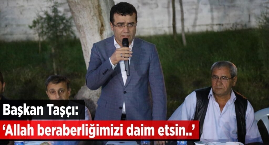 Taşçı’dan birliktelik duası