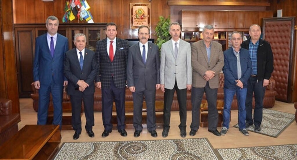 Taşova Heyeti Bafra’yı ziyaret etti