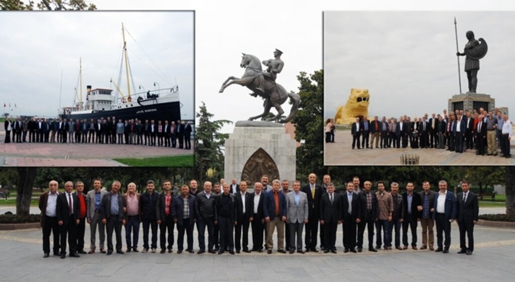 Tekirdağ heyeti Samsun’dan mutlu ayrıldı