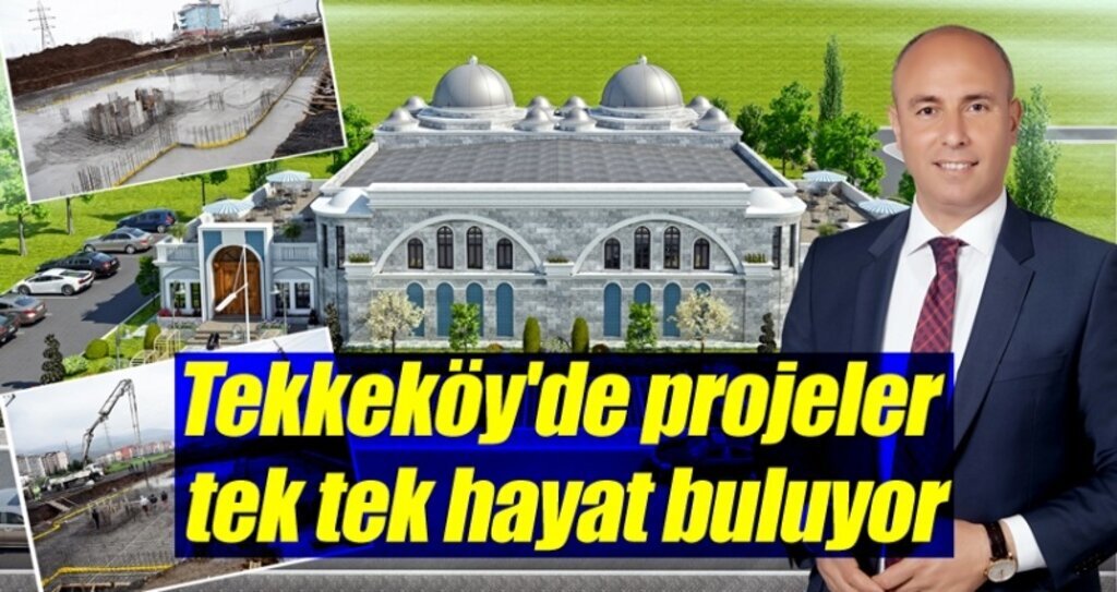 Tekkeköy Belediyesi Osmanlı Hamamı Temeli atıldı