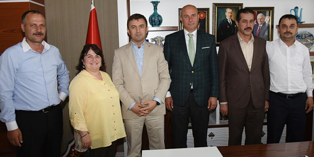 Tekkeköy Belediyesi işçilerine erken bayram sevinci 