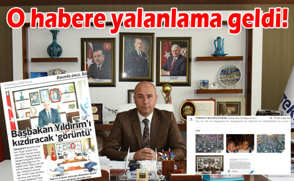 Tekkeköy Belediyesi Basın ve Halkla İlişkiler Müdürlüğü'nden kamuoyuna duyuru