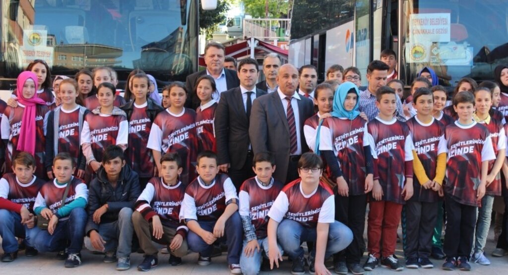 Tekkeköy Belediyesi Başarılı Öğrencileri Şehitler diyarı Çanakkale’ye gönderdi