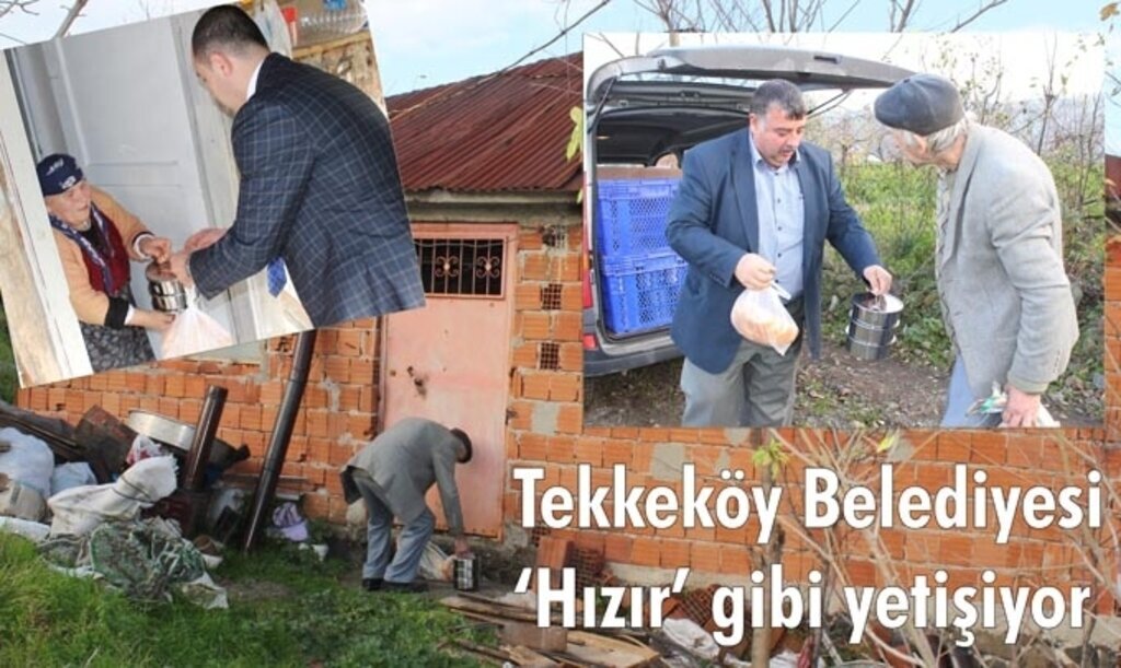 Tekkeköy Belediyesi Kimsesiz Yaşlılara kol kanat gerdi