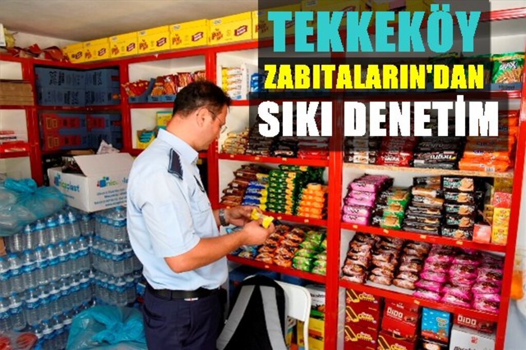 Tekkeköy Belediyesin'den okul kantinlerine sıkı denetim
