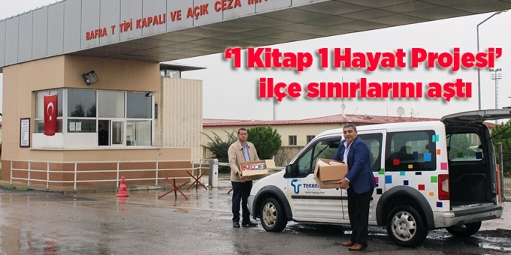 Tekkeköy Belediyesi'nden kader mahkumlarına kitap