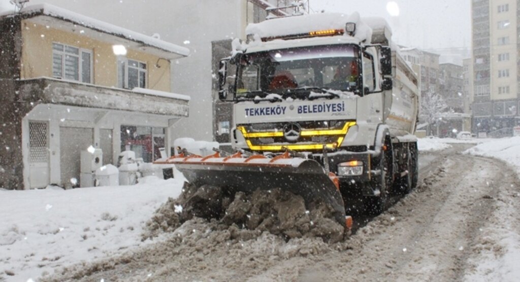 Tekkeköy Belediyesi'nden anında müdahale