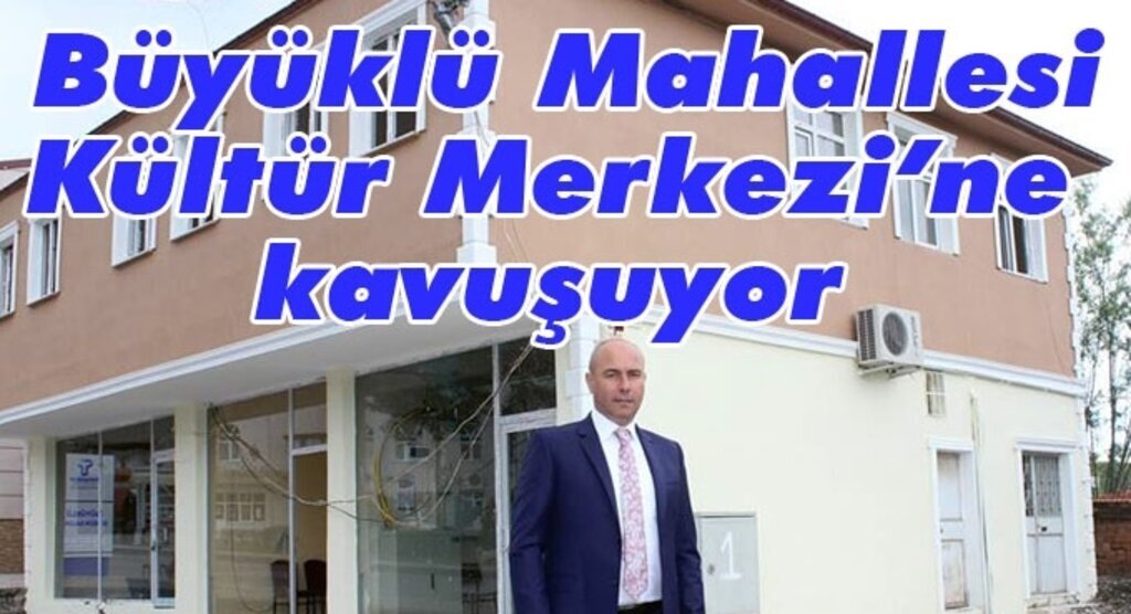 Tekkeköy Büyüklü Mahallesi Kültür Merkezi inşatında sona gelindi