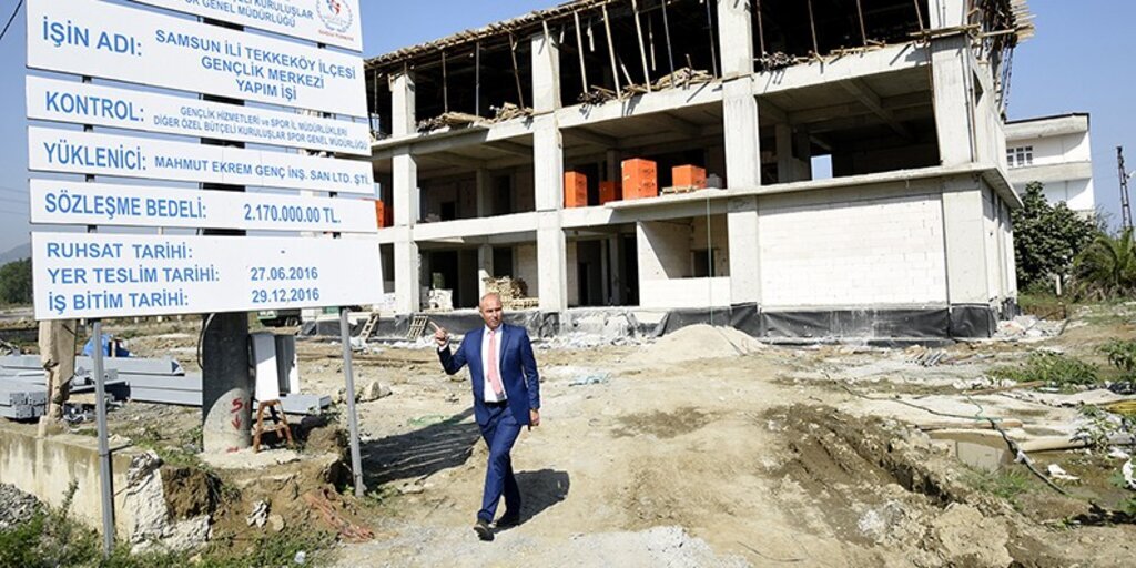 Tekkeköy Geçlik Merkezine kavuşuyor