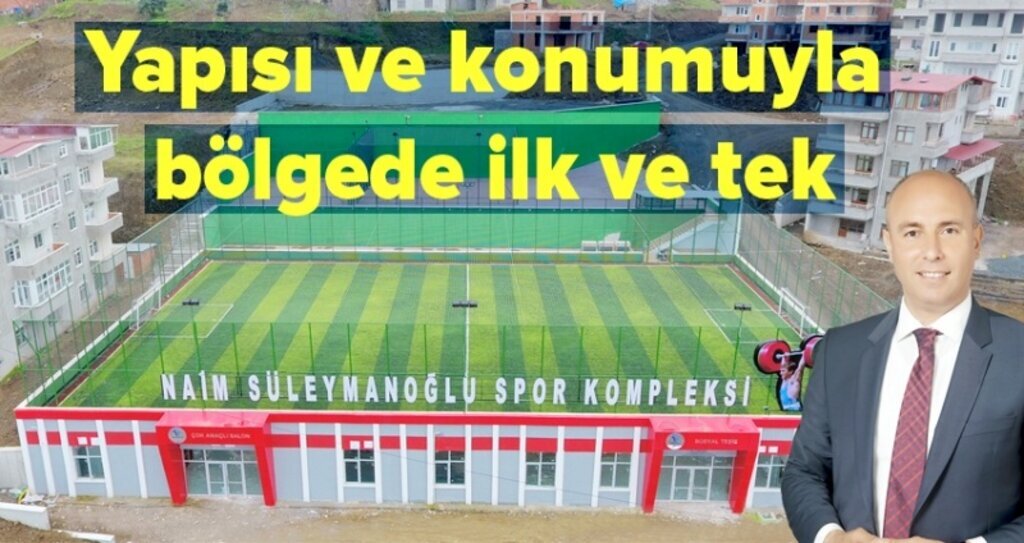 Tekkeköy Naim Süleymanoğlu Spor Kompleksi yakında açılıyor