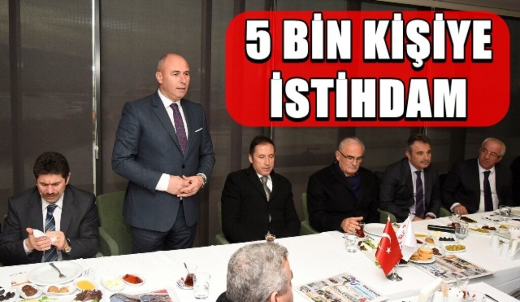 Tekkeköy protokolüne ve muhtarlara Lojistik Merkez tanıtıldı