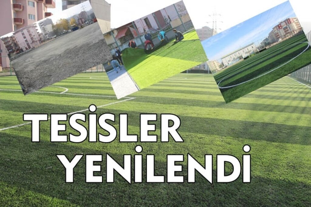 Tekkeköy Spor Tesisleri Yenilendi