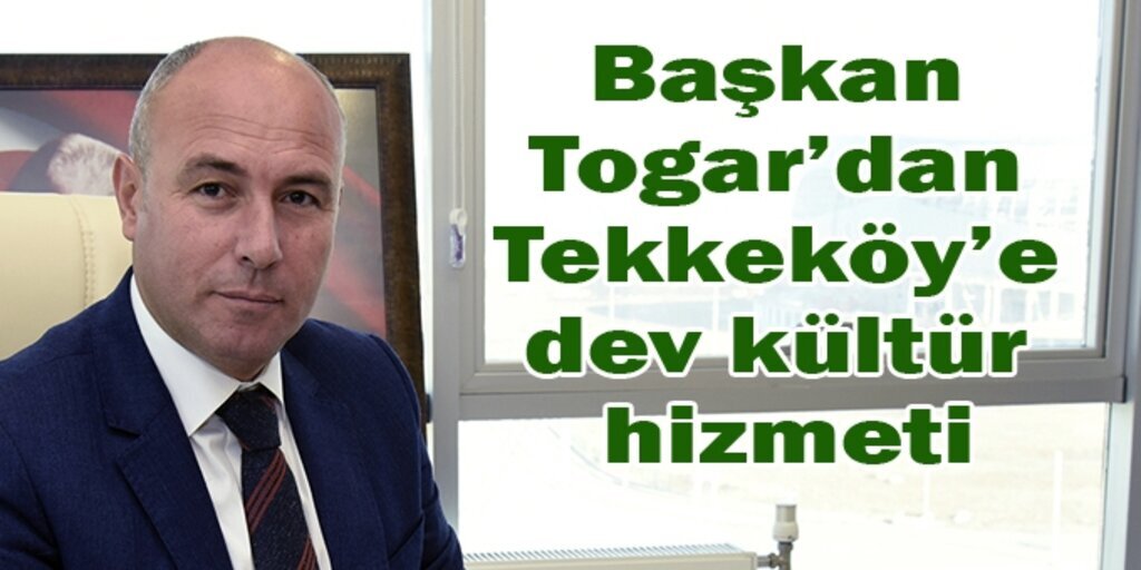 Tekkeköy'e İlçe Halk Kütüphanesi açılıyor!