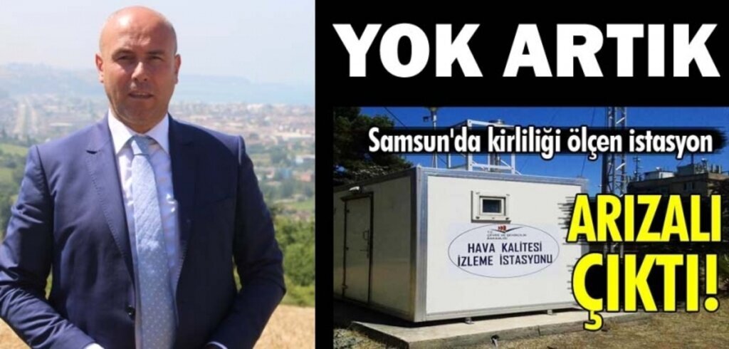 Tekkeköy'ü ülke gündemine taşıyan istasyon arızalı çıktı! 